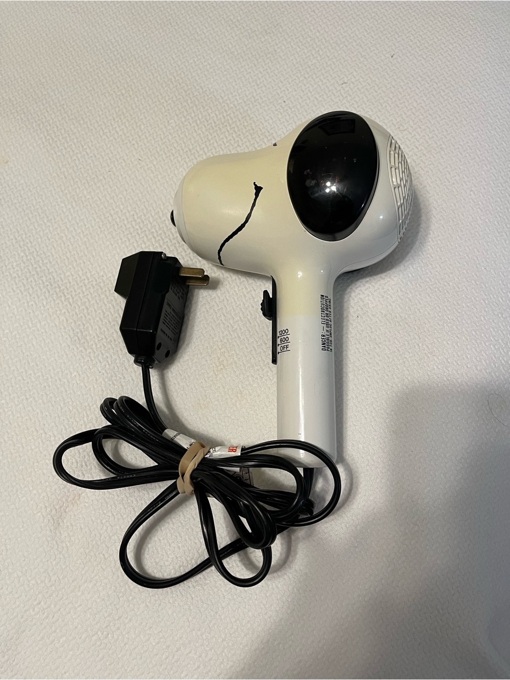 Compact Snoopy Hair Dryer